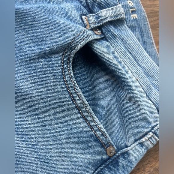 American Eagle Stretch Curvy Mom Jeans 8 Short EUC - Picture 10 of 14